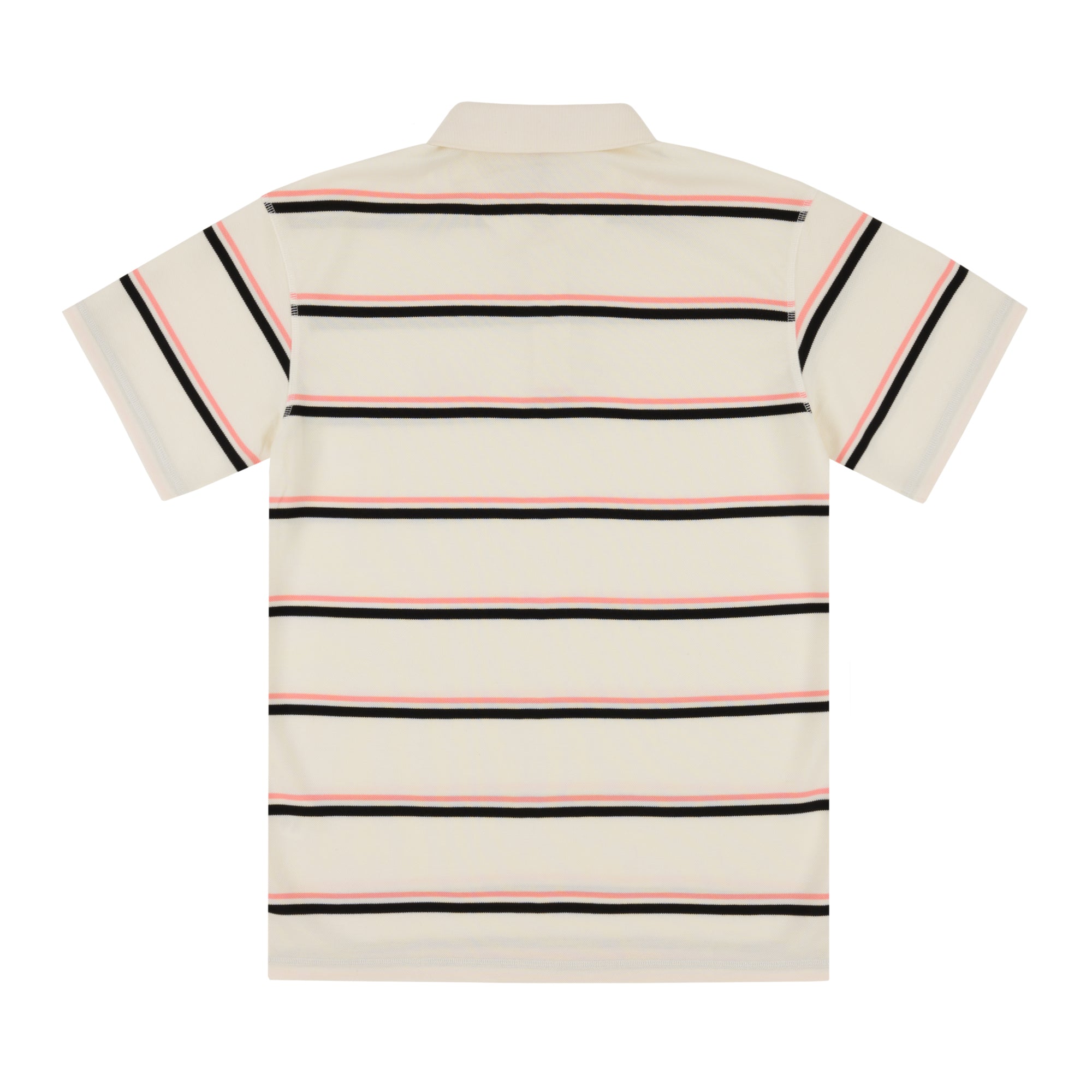 LOVIAH Striped polo shirt in cream