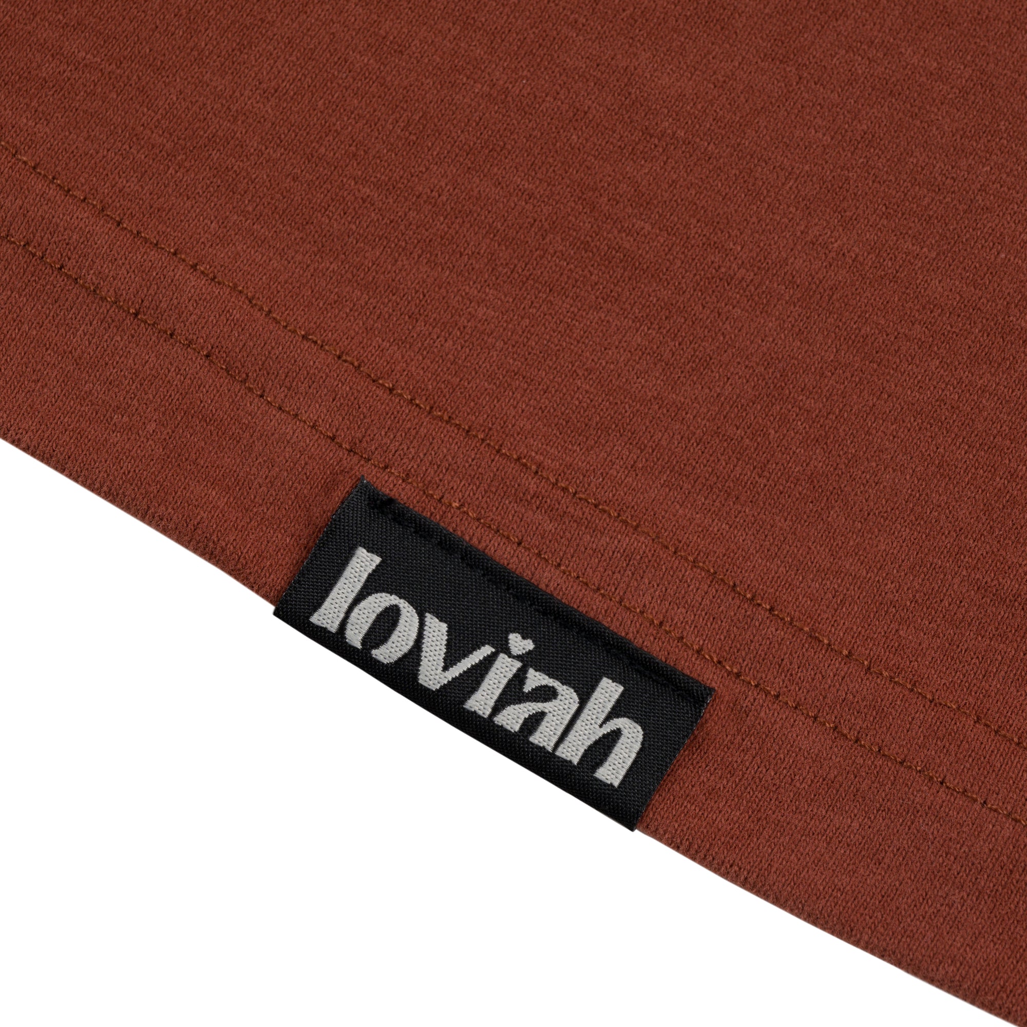 LOVIAH Blur t-shirt in rust 