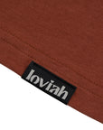 LOVIAH Blur t-shirt en rouille