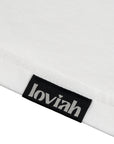 LOVIAH Blur t-shirt in white 