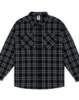 LOVIAH Black and Grey Plaid Shirt