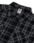 LOVIAH Black and Grey Plaid Shirt