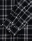 LOVIAH Black and Grey Plaid Shirt