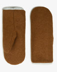 MILO AND DEXTER Wool mittens mustard