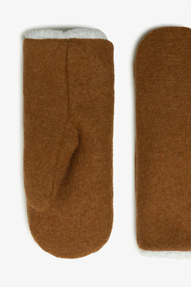 *MILO &amp; DEXTER Classic Wool Mittens Orange