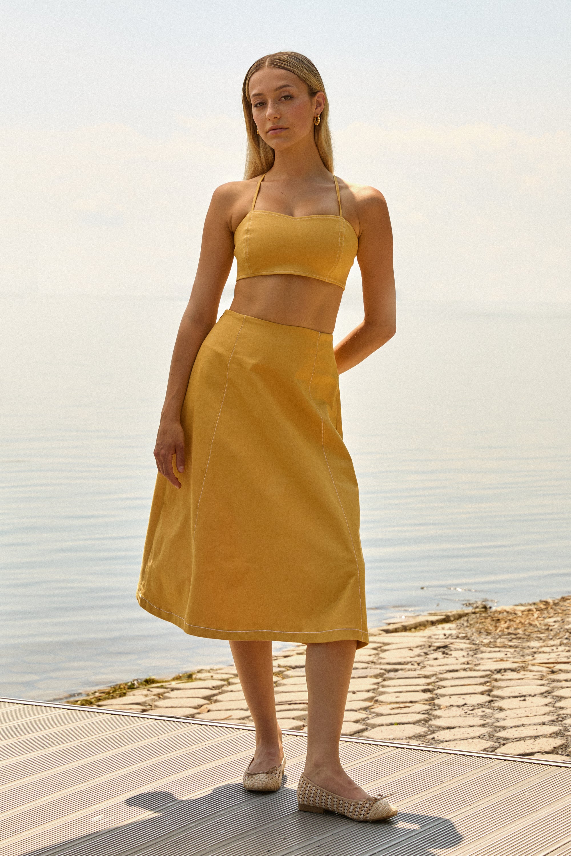 MARIGOLD Bustier Colombe Yellow