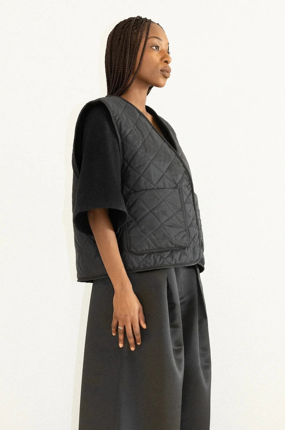 MERCY HOUSE Grotto veste reversible noire