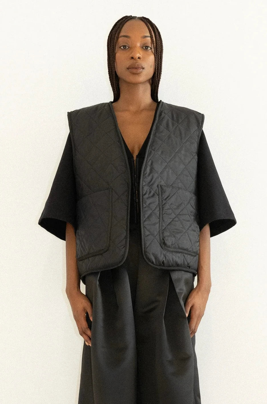 MERCY HOUSE Grotto veste reversible noire