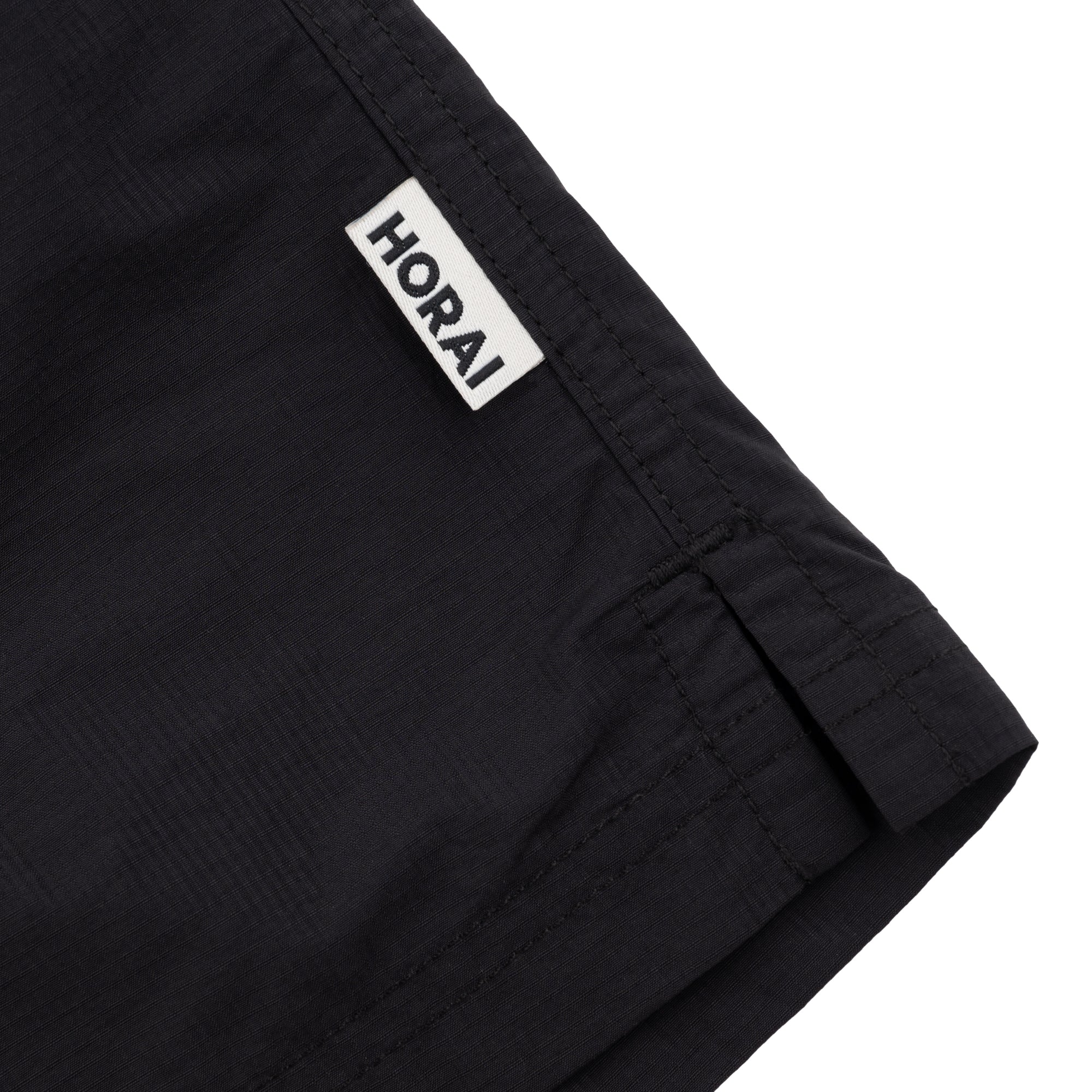 HORAI Nylon short in black