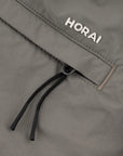 HORAI Nylon short in gray green