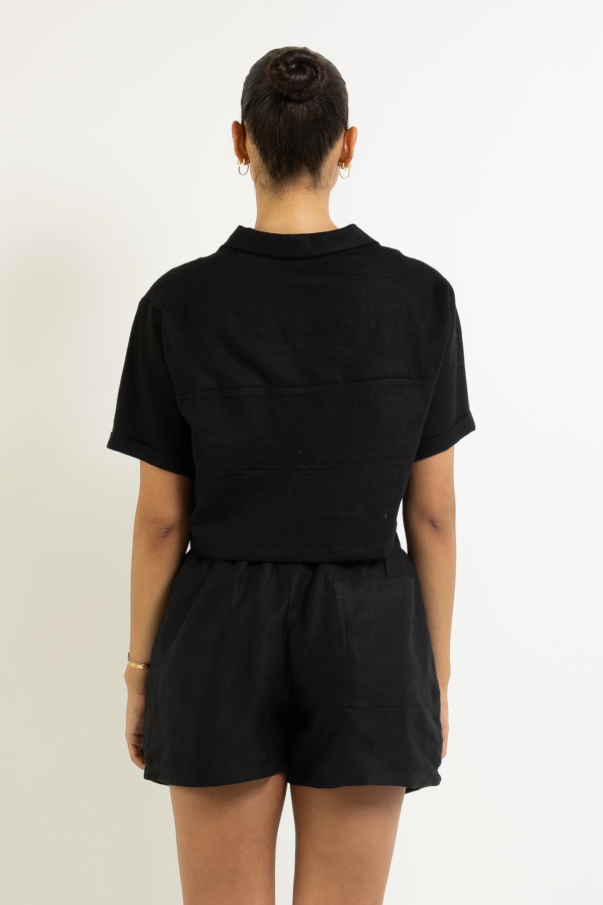 MERCY HOUSE Clio shorts in black