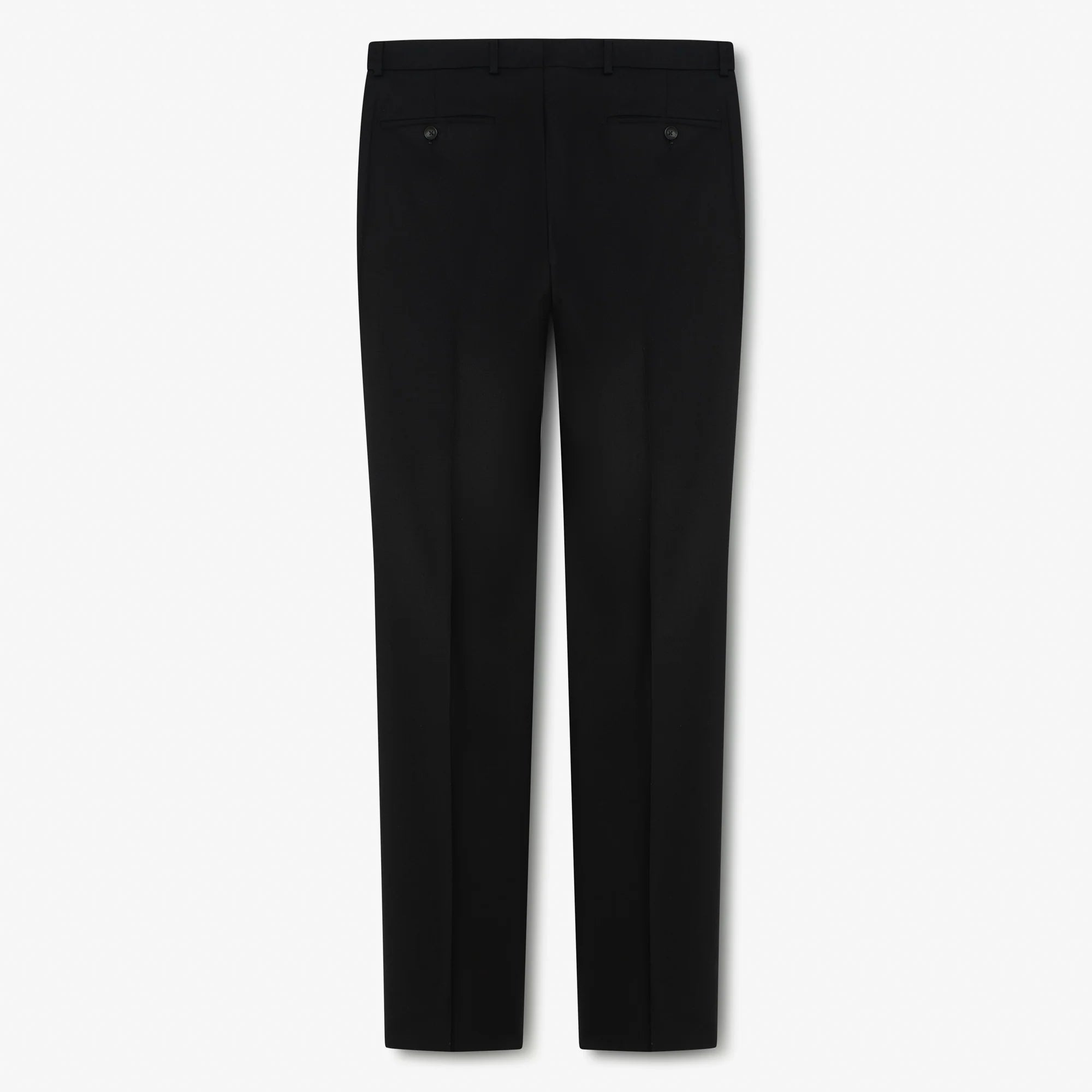 MILO AND DEXTER Classic Wool Trousers Black