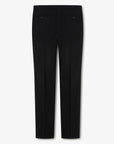 MILO AND DEXTER Classic Wool Trousers Black