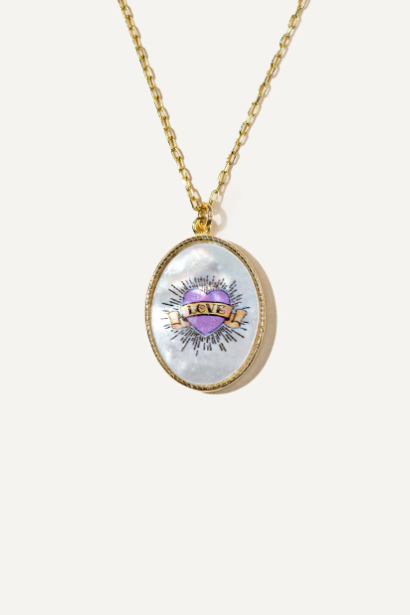 BOA Collier INK en or vermeil 14k