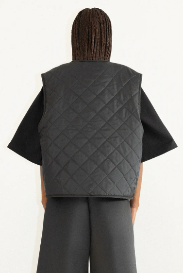 MERCY HOUSE Grotto veste reversible noire