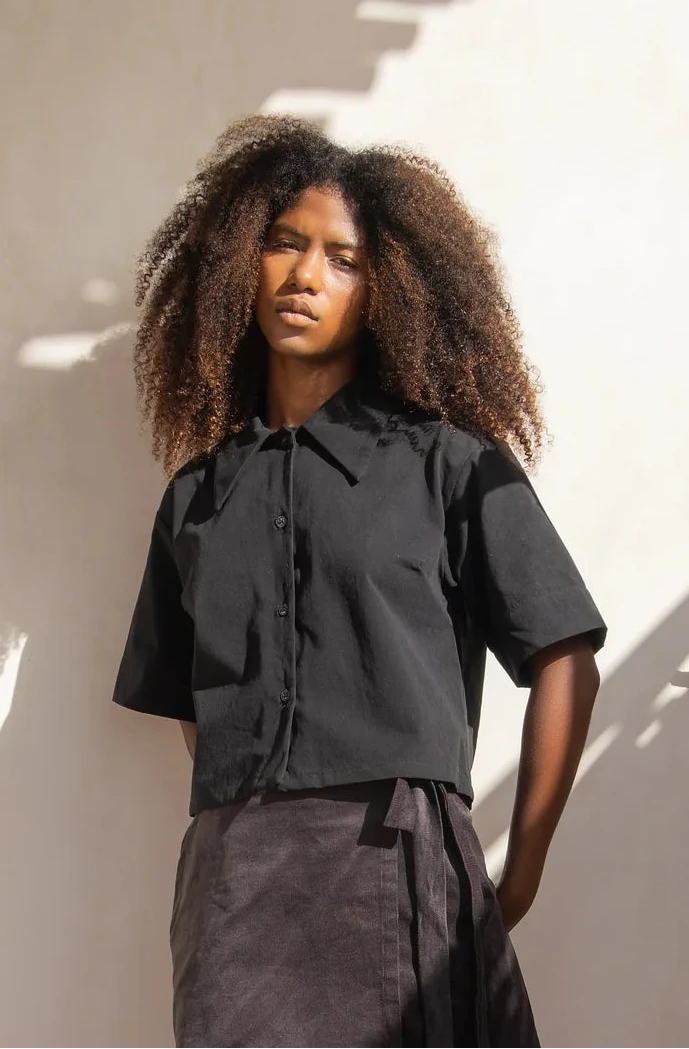 MAS almeria shirt pepper black