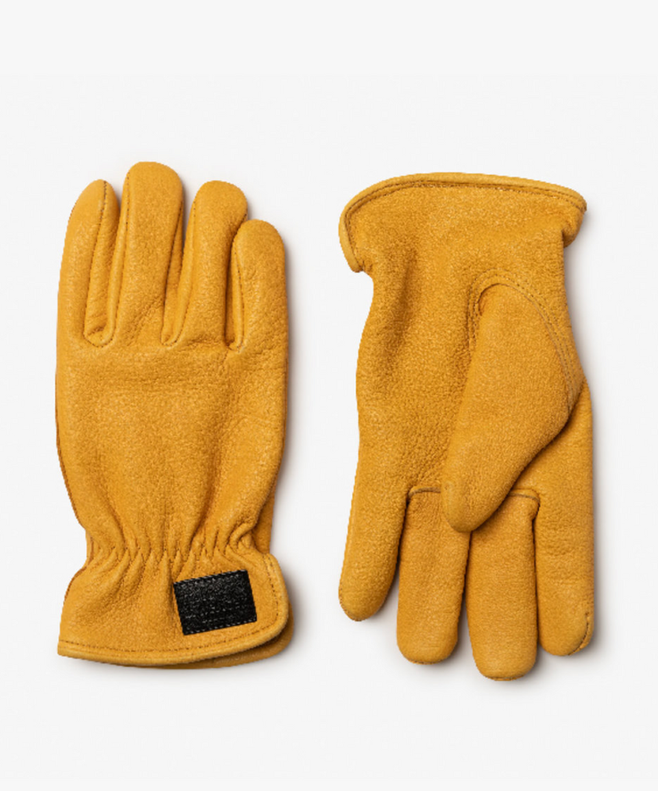 MILO AND DEXTER leather gloves gants