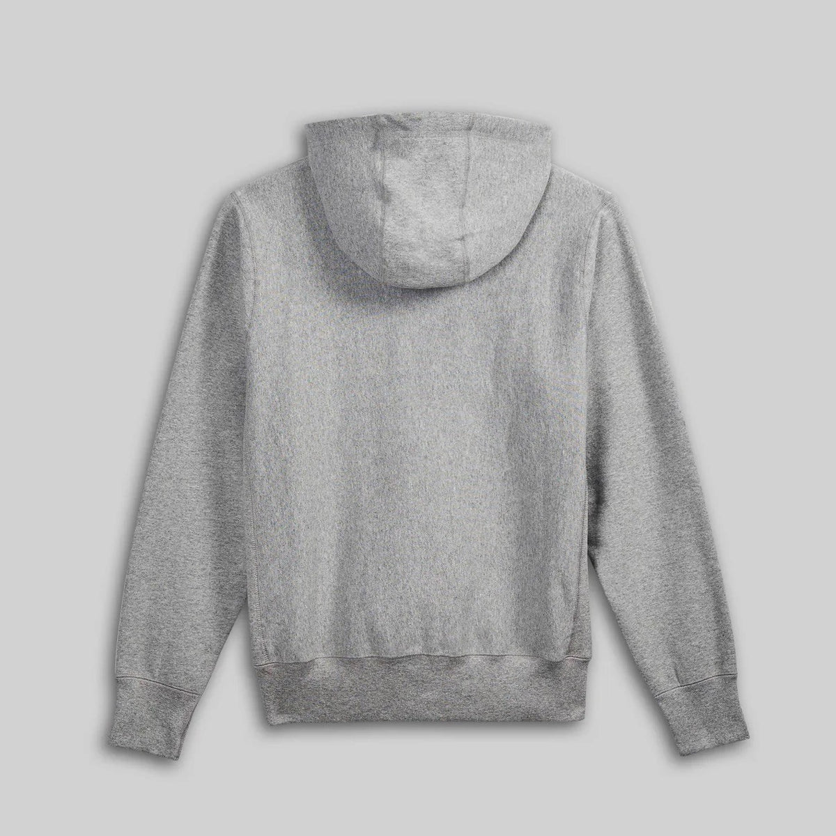 GANK Black Zip-Up Hoodie with White Embroidery