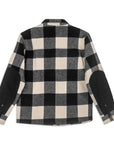 HOOKE Canadian Plaid Vest in Black and Cream