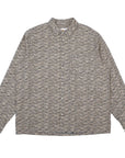 NAKED & FAMOUS - True Shirt Seigaiha Waves - Indigo