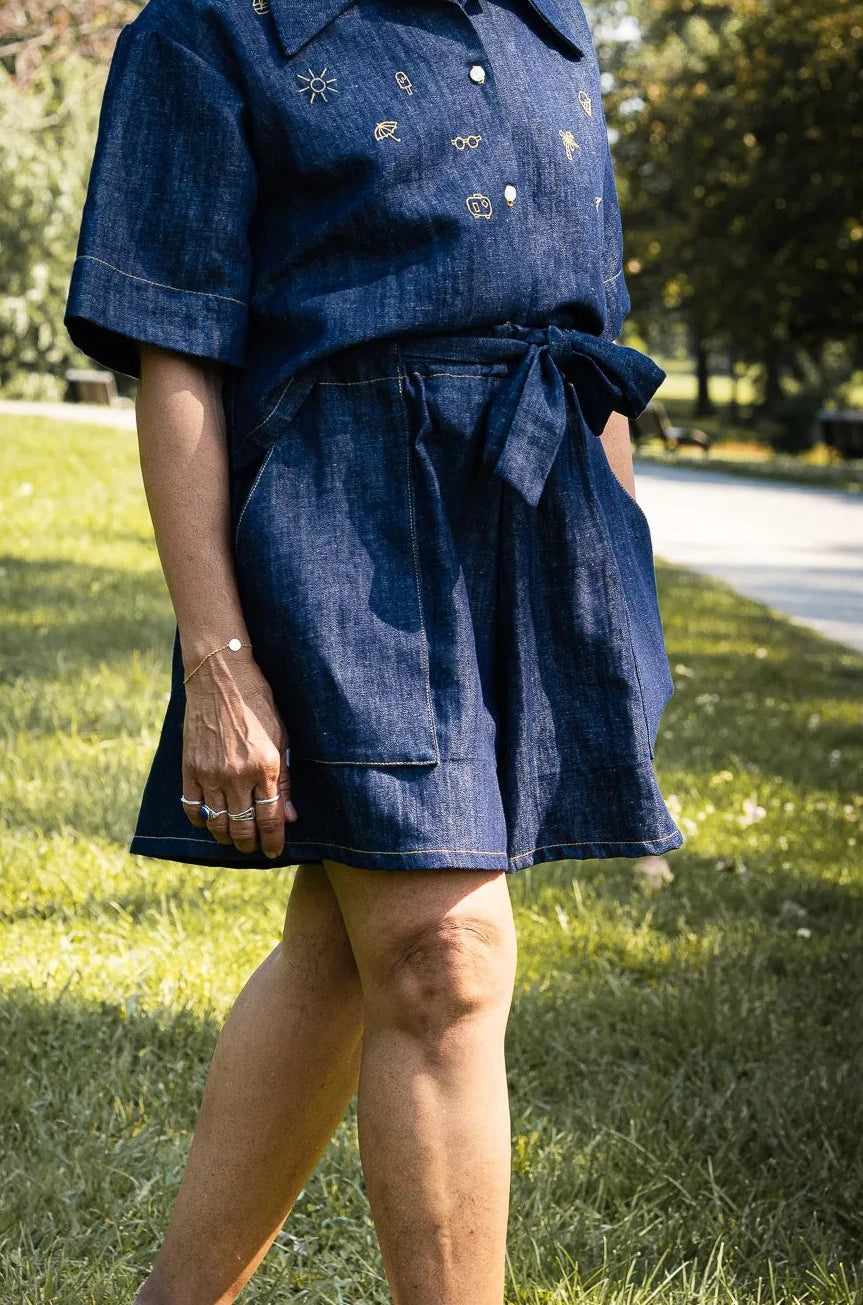 MAS Short Cali denim
