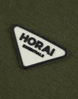 HORAI panelled polar fleece crew vert scoot