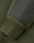 HORAI panelled polar fleece crew vert scoot