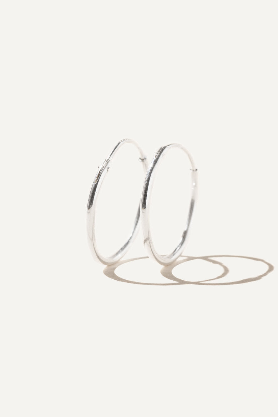 BOA Infinity boucles d'oreilles en argent