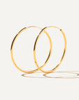 BOA Infinity hoops earrings