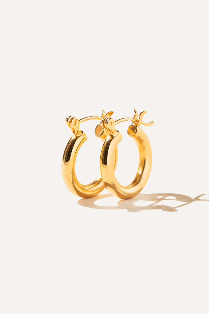 BOA Sonia boucles d'oreilles or en vermeil 14k