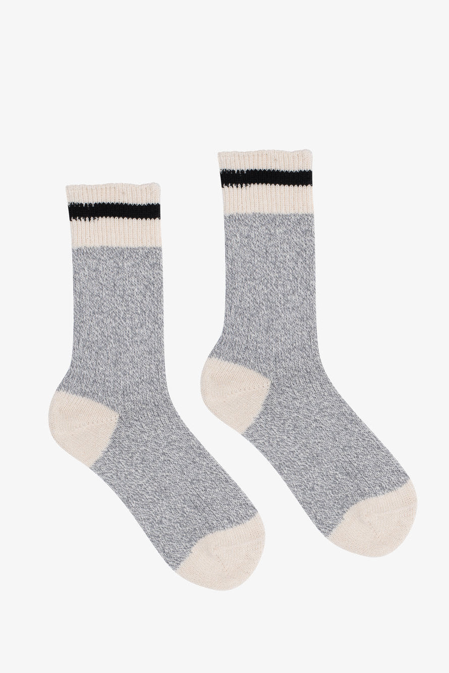 MILO &amp; DEXTER Heritage chaussettes en gris et noir