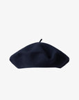 MILO AND DEXTER Frenchie beret bleu marine