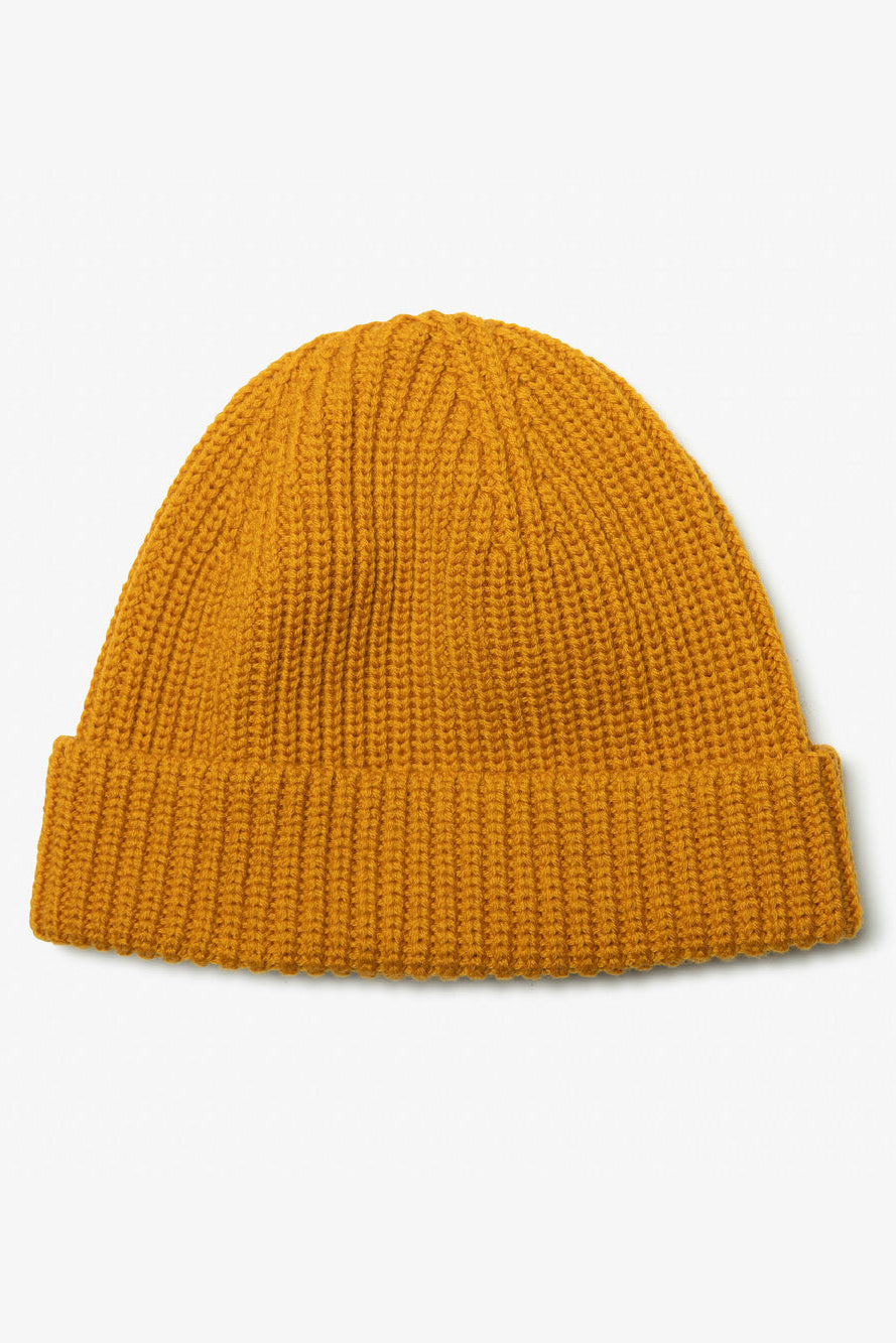 MILO &amp;amp; DEXTER Merino Beanie Mustard