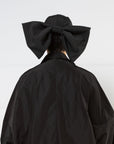 MERCY HOUSE C`est bow hat noir