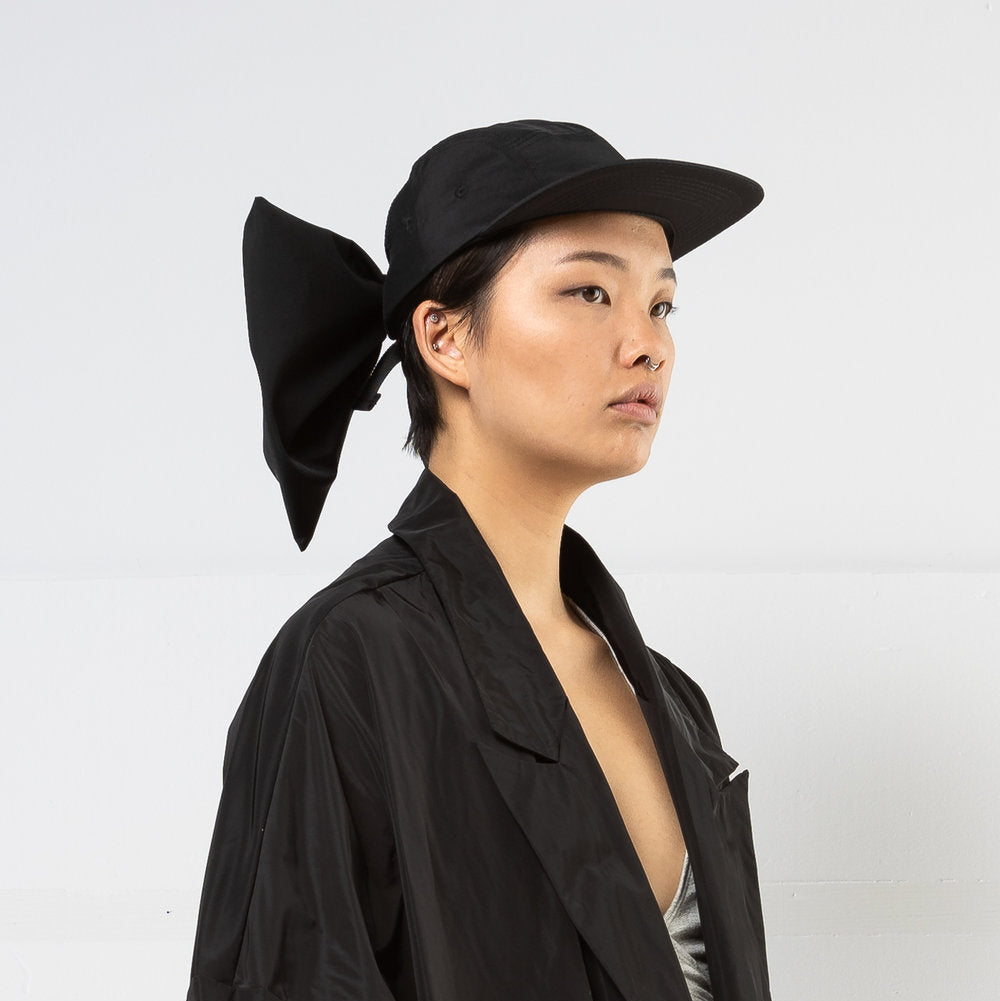 MERCY HOUSE C`est bow hat noir