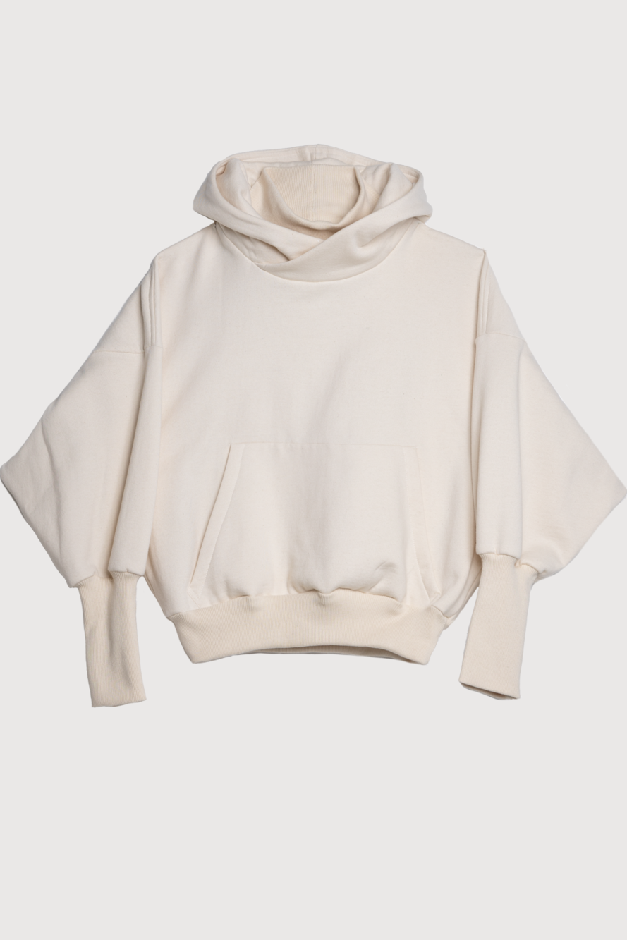 MERCY HOUSE Teflar hoodie crème