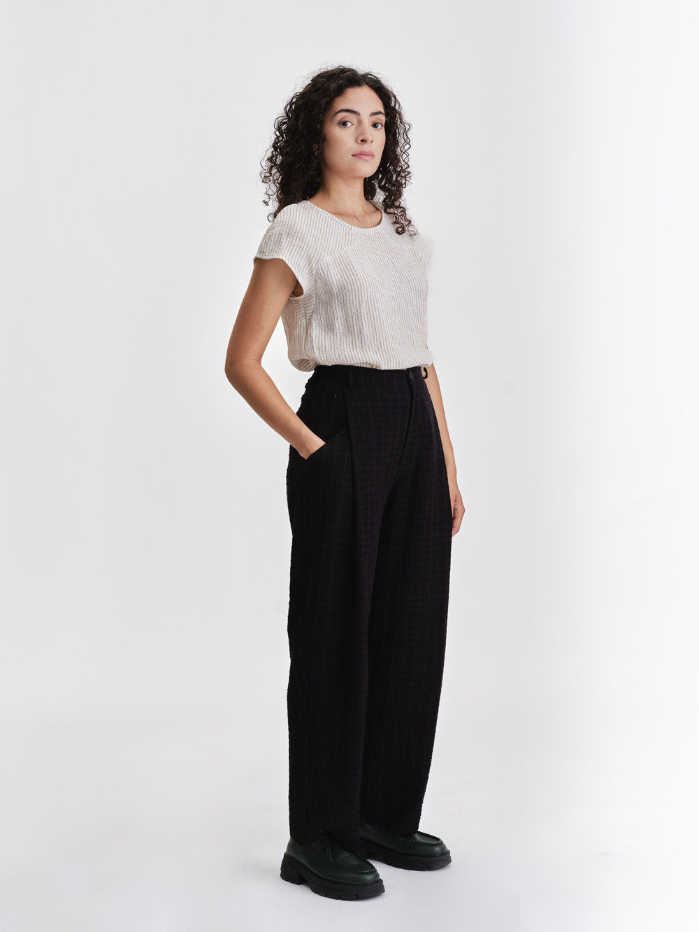 Jennifer Glasgow pantalon Cordelia noir