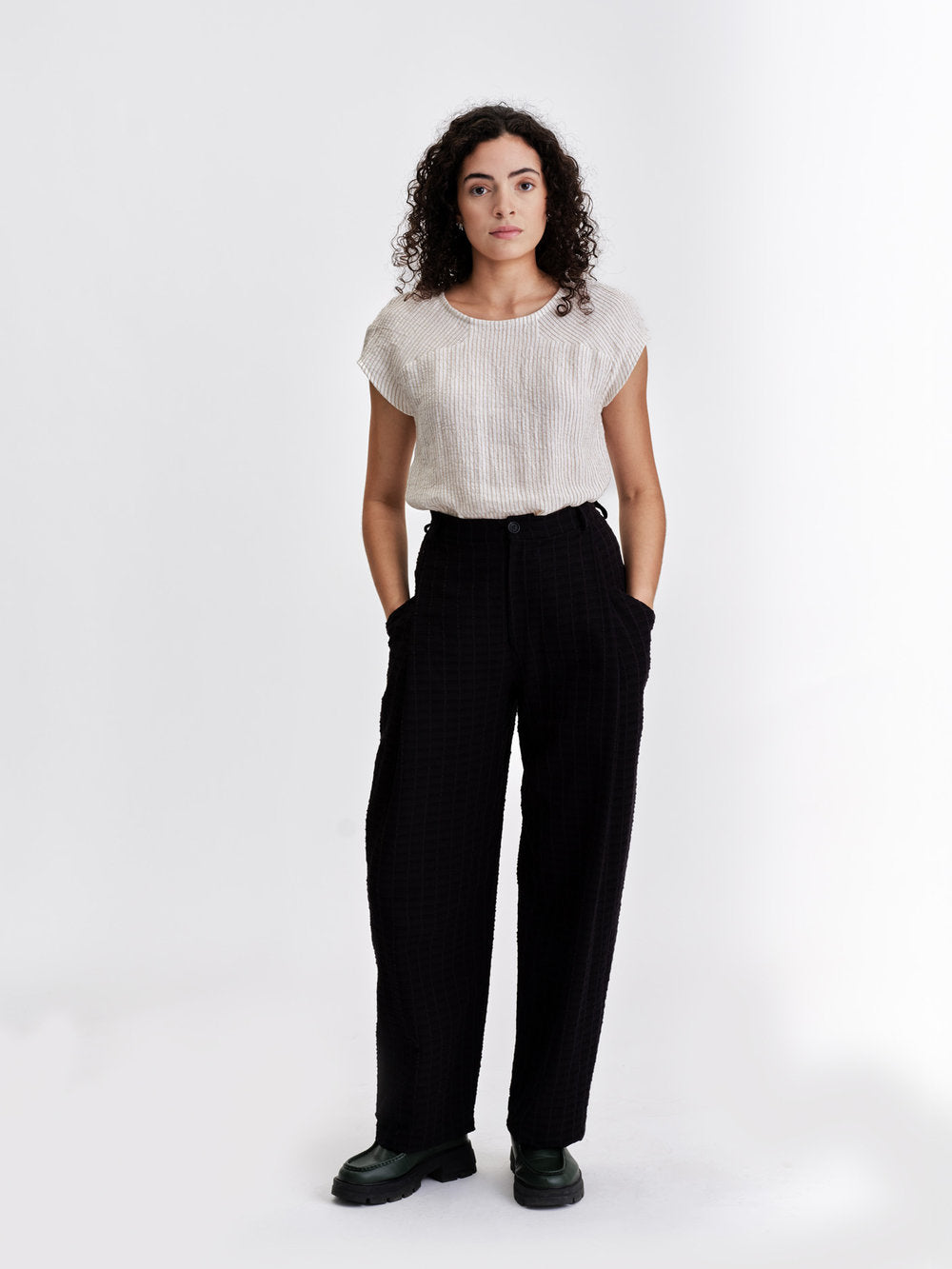 Jennifer Glasgow pantalon Cordelia noir