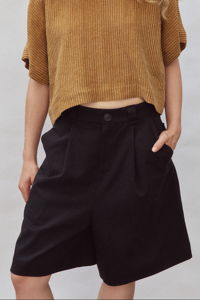 EVE GRAVEL short Jake noir