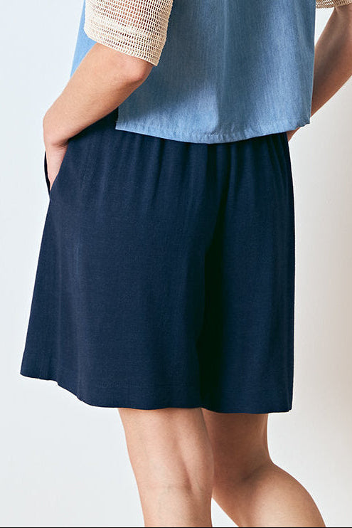 DAGG &amp; STACEY Short Hewitt bleu marine