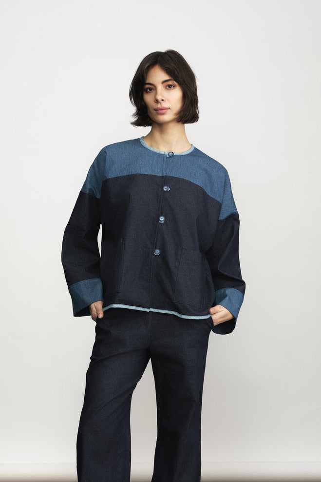 JENNIFER GLASGOW - Jacket Denim Ciela