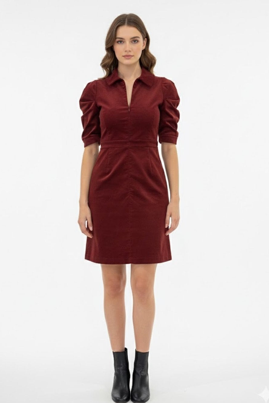 MARIGOLD - Robe Sabine Corduroi Wine