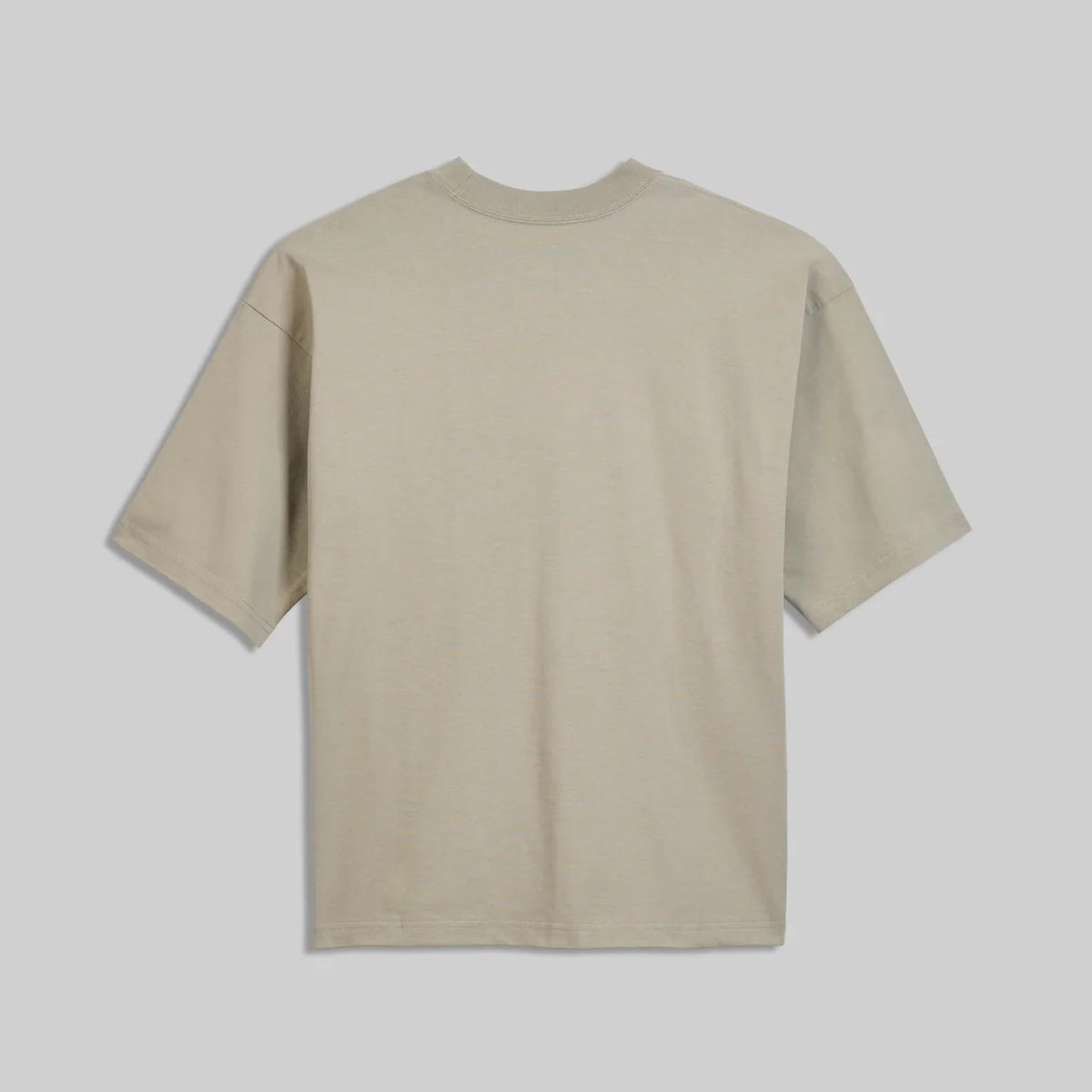 GANK - T-Shirt Boxy Sable Brodé Noir