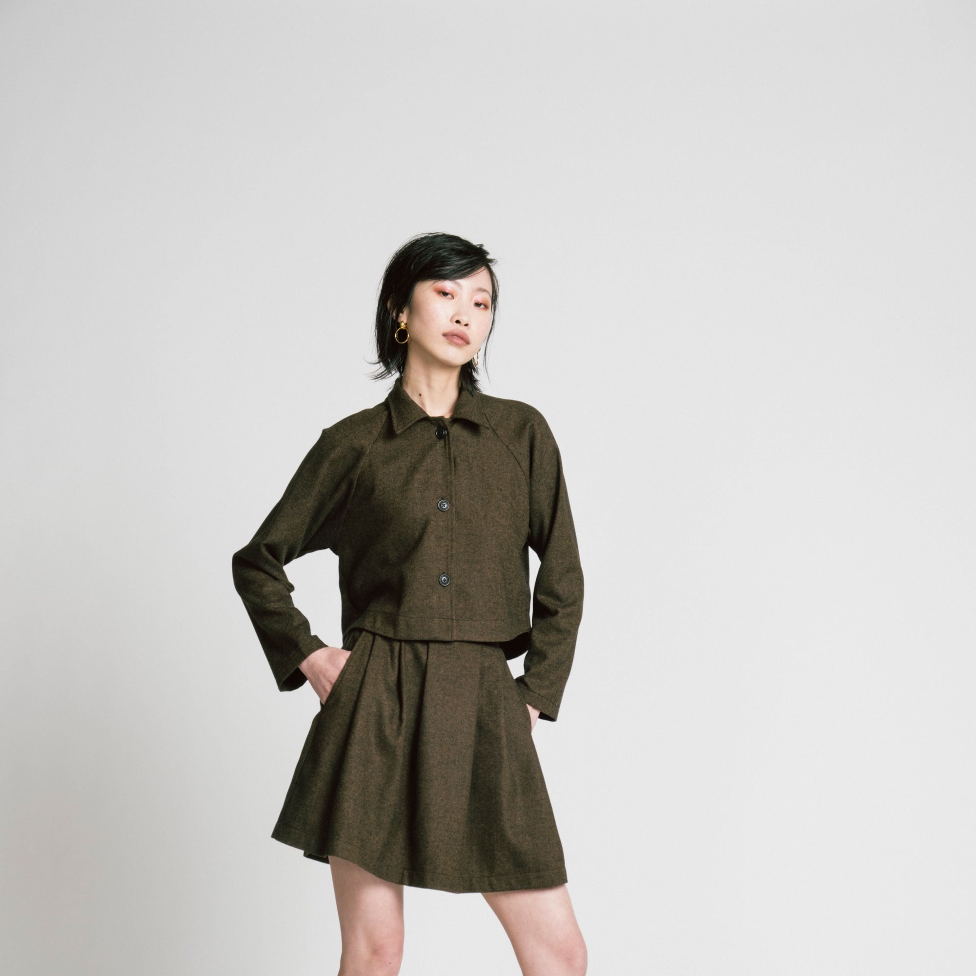 ALLISON WONDERLAND Cycle jacket herringbone