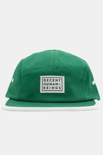DECENT HUMAN-BEINGS Logo DHB casquette en vert