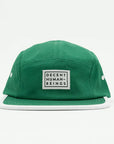 DECENT HUMAN-BEINGS Logo DHB casquette en vert