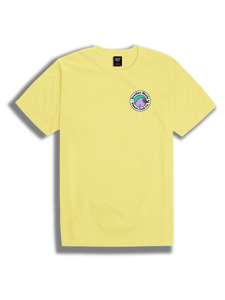 BROTHER MERLE Bird t-shirt en jaune