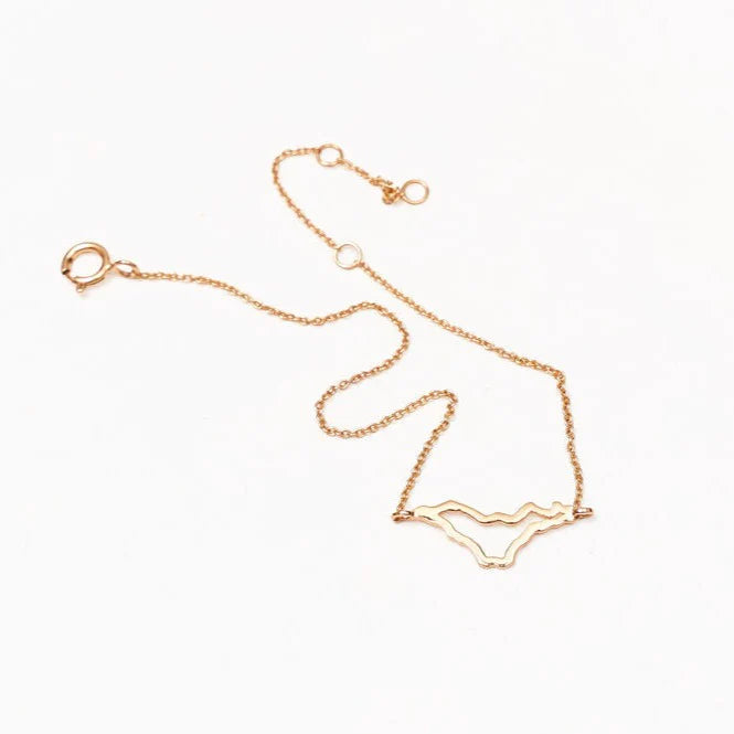 Bracelet outline MTL - Or