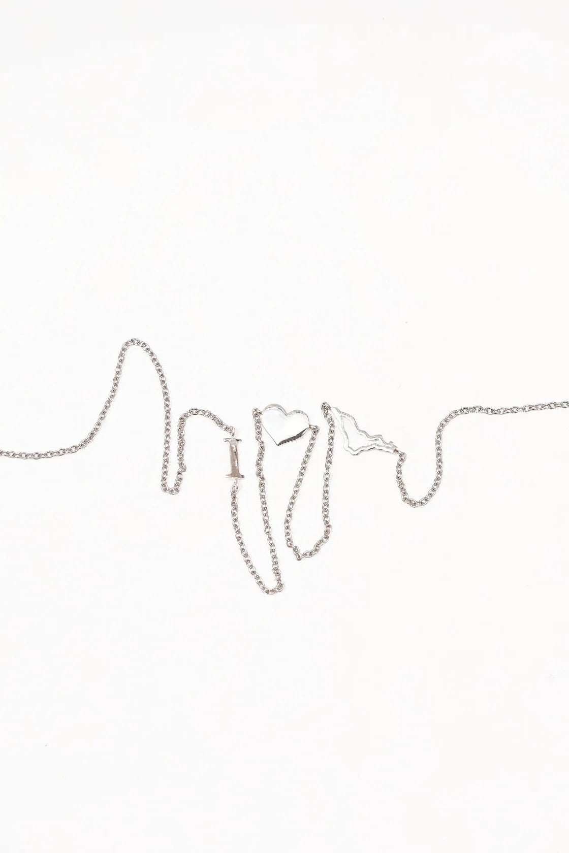 Collier I LOVE MTL - Argent